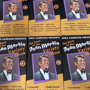 Dean Martin Variety Show VHS — volumes 1,2,4,10,11,& special edition